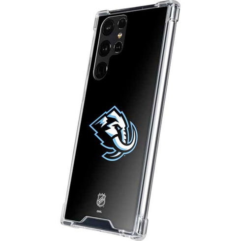 NHL Utah Mammoth Alternate Black Galaxy S24 Ultra Clear Case